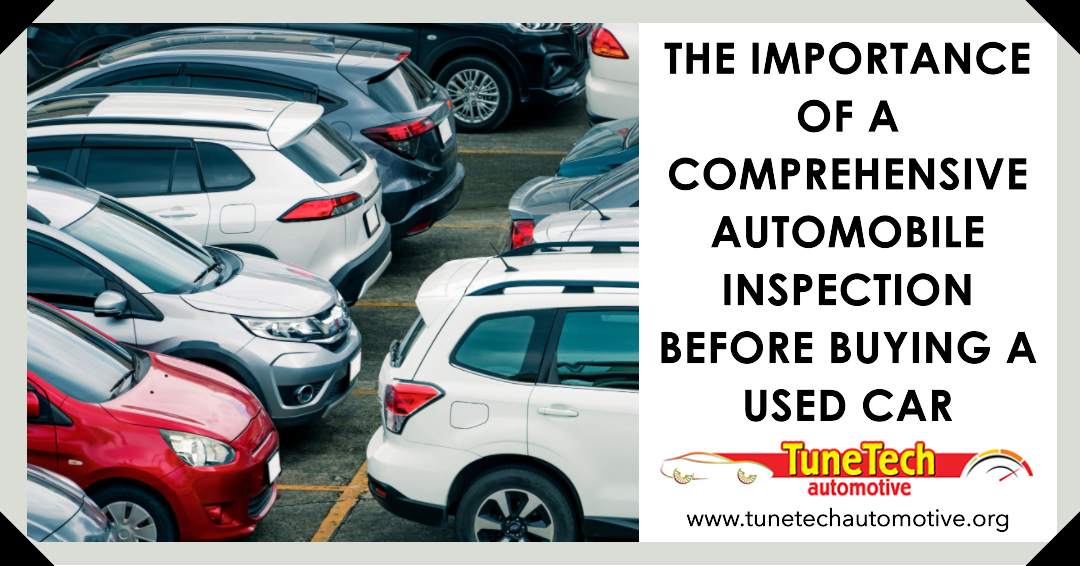 Title: The Importance of a Comprehensive Automobile Inspection Before Buying a Used Car